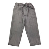 MICHAEL COAL pantalone inta unita con fantasia a righe Grigio per Bambino LITADA7147F24 GRIGIO MICHAEL COAL 