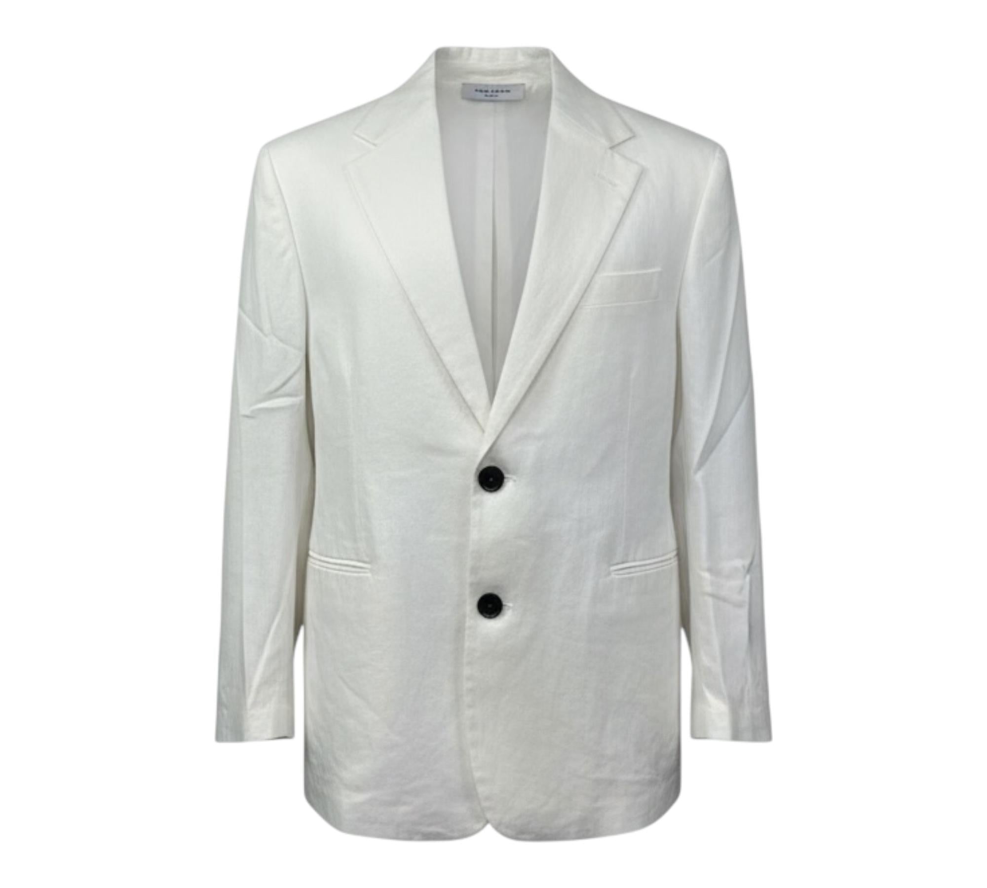 Paolo Pecora Giacca Tinta Unita Monopetto per Bambino PP4211 PANNA PAOLO PECORA 