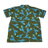 Diadora Complete Shirt Half Sleeve-Bermuda Green For Children