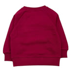JOHN RICHMOND felpa chiusa girocollo tinta unita con stampa Bordeaux per Neonata RIA25079FE BORDEAUX JOHN RICHMOND 