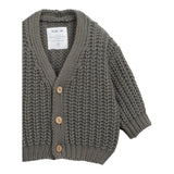 PLAY UP cardigan tinta unita con bottoni Verde per Bambina PA011AP11404 VERDE PLAY UP 