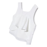 Abel & Lula Camicia Giromanica Tinta Unita per Bambina 5150 BIANCO ABEL & LULA 