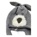 CATYA cappello tinta unita con orecchie Grigio per Neonato 721574 GRIGIO CATYA 