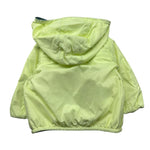 K-Way Giubbino Reversibile con Zip E Cappuccio per Neonato K2123IW VERDE K-WAY 