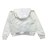 I'M Brian Solid Color White Hoodie for Kids
