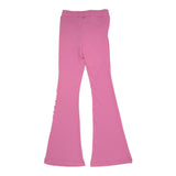Gaelle Solid Color Flared Pants Pink For Girls