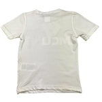 MCU t-shirt girocollo tinta unita con brillantini Bianco per Bambina MCUK6002 BIANCO MCU 