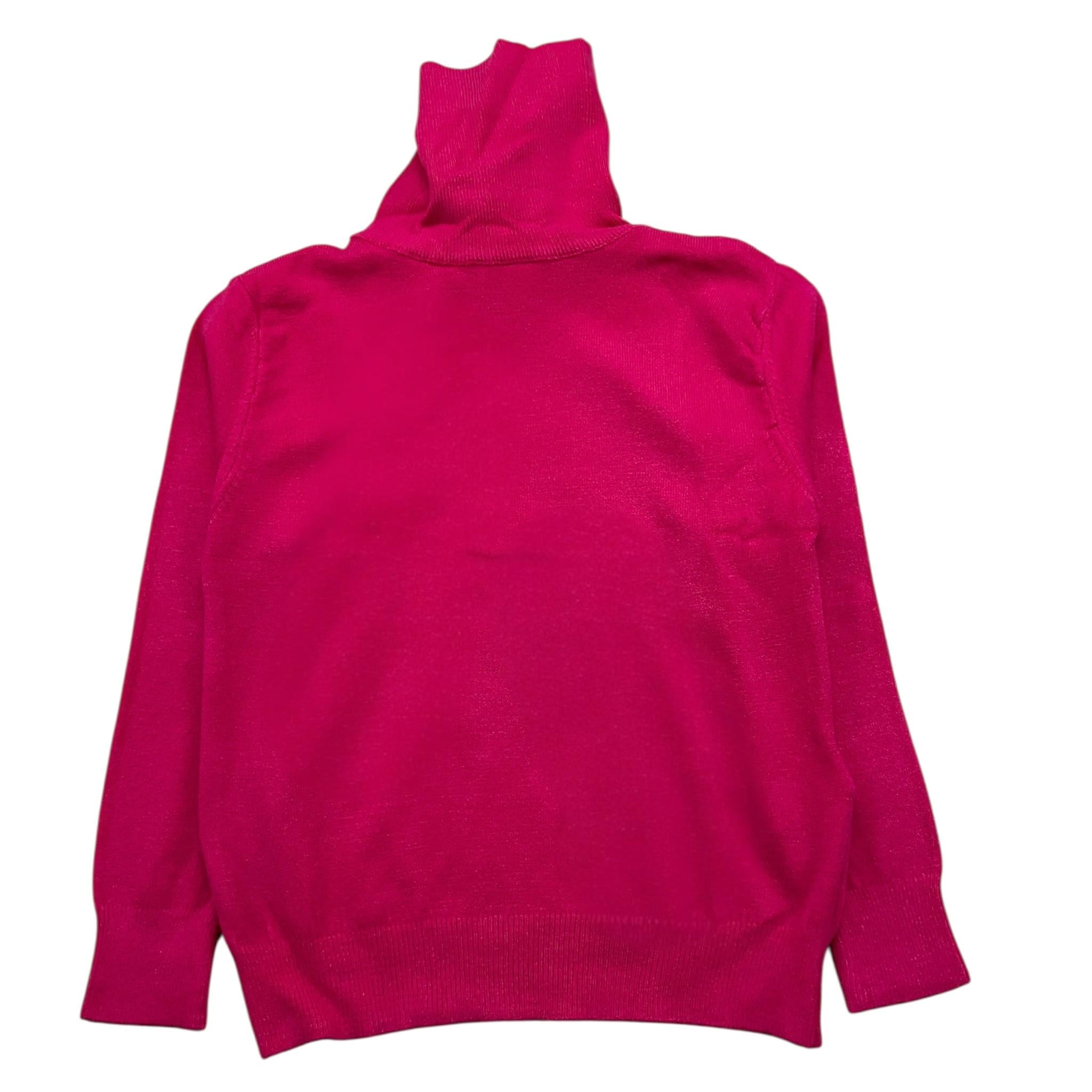 DIXIE maglia tinta unita collo alto Fuxia per Bambina NB00232G67 FUXIA DIXIE 
