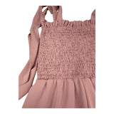 Alice Pi Solid Color Palazzo Pink Onesie for Girls