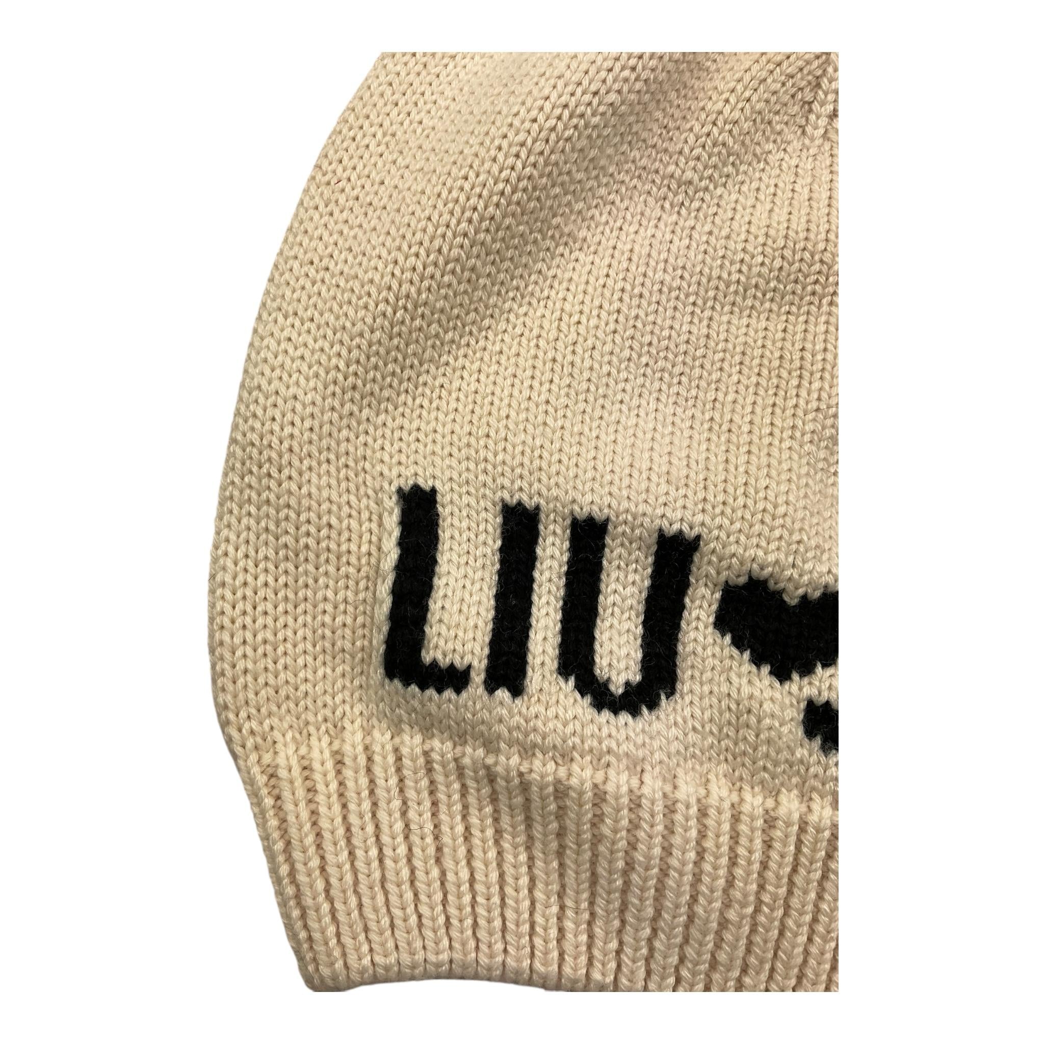LIU JO cappello tinta unita con logo Panna per Bambina G61220 PANNA LIU JO 