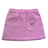Just Cavalli Gonna Tinta Unita con Elastico In Vita per Neonata JIP26004GO ROSA JUST CAVALLI 
