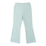 Sarabanda Pantalone Tinta Unita Modello A Zampa per Bambina 0B476X VERDE ACQUA SARABANDA 