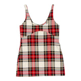 LU LU BY MISS GRANT abito con fantasia scozzese e bretelle Rosso per Bambina LL3275 ROSSO LU LU BY MISS GRANT 