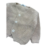 Manuel & Frank Cardigan Tinta Unita  per Neonato MF4178I BEIGE MANUEL & FRANK 