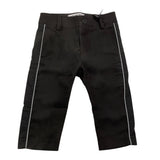 Iceberg Plain Trousers with Adjustable Waistband Black for Newborns