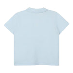 Timberland Polo Mezza Manica Tinta Unita con Logo per Bambino T60437 AZZURRO TIMBERLAND 