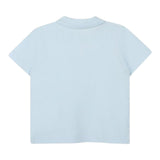 Timberland Polo Mezza Manica Tinta Unita con Logo per Bambino T60437 AZZURRO TIMBERLAND 