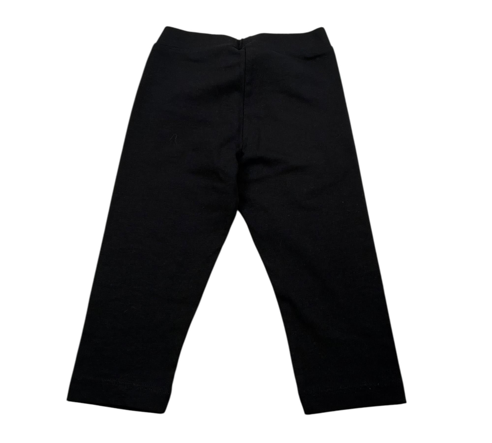 Liu Jo Leggins Tinta Unita con Logo per Neonata KA3200N NERO LIU JO 