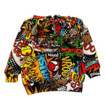 MOUSSE felpa chiusa con cappuccio stampa fantasia Multicolor per Neonato HFKH371 MULTICOLOR MOUSSE 