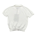 Please Polo Mezza Manica Tinta Unita per Neonato NB01230B73 BIANCO PLEASE 