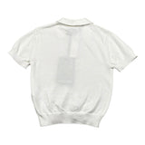 Please Polo Mezza Manica Tinta Unita per Neonato NB01230B73 BIANCO PLEASE 