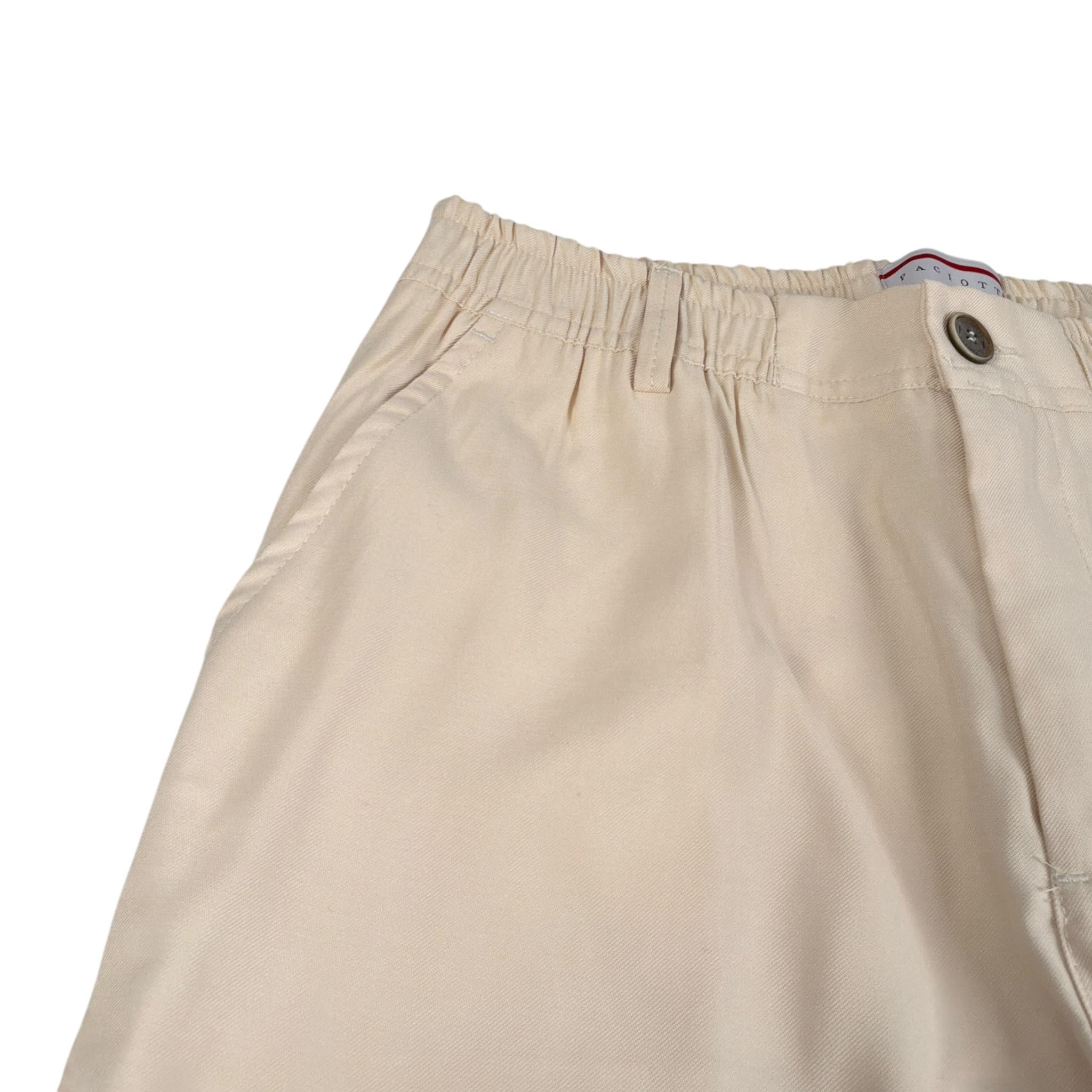 Cesare Paciotti Pantalone tinta unita con Elastico In Vita Beige per Bambino PTP5153JX BEIGE CESARE PACIOTTI 