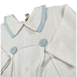La Stupenderia Tutina tinta unita con Stampa Bianc0 per Neonato TBTT51 BIANCO LA STUPENDERIA 