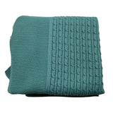 MAC ILUSIO'N coperta tinta unita con ricami Verde per Neonato TO77X VERDE MAC ILUSIO'N 