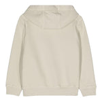 STONE ISLAND felpa tinta unita con cappuccio e stampa Beige per Bambino 81166221 BEIGE STONE ISLAND 