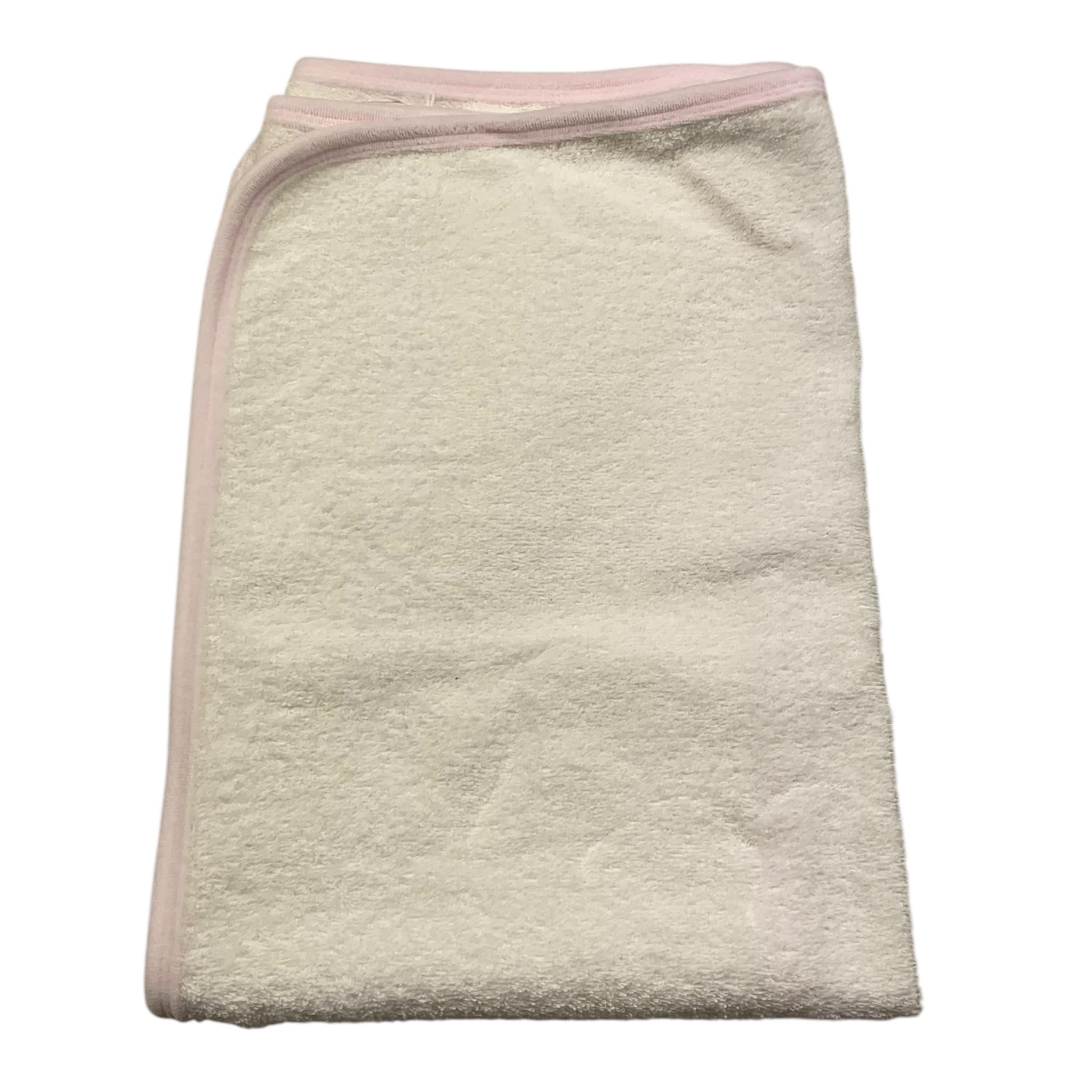 LE BEBE' poncho accappatoio bicolore Bianco per Neonata LBG5960 BIANCO LE BEBE' 