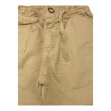 Datch Solid Color Pants With Elastic Waist Sand For Boys