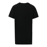 Moschino Abito Tinta Unita con Stampa per Bambina HDV0GN NERO MOSCHINO 