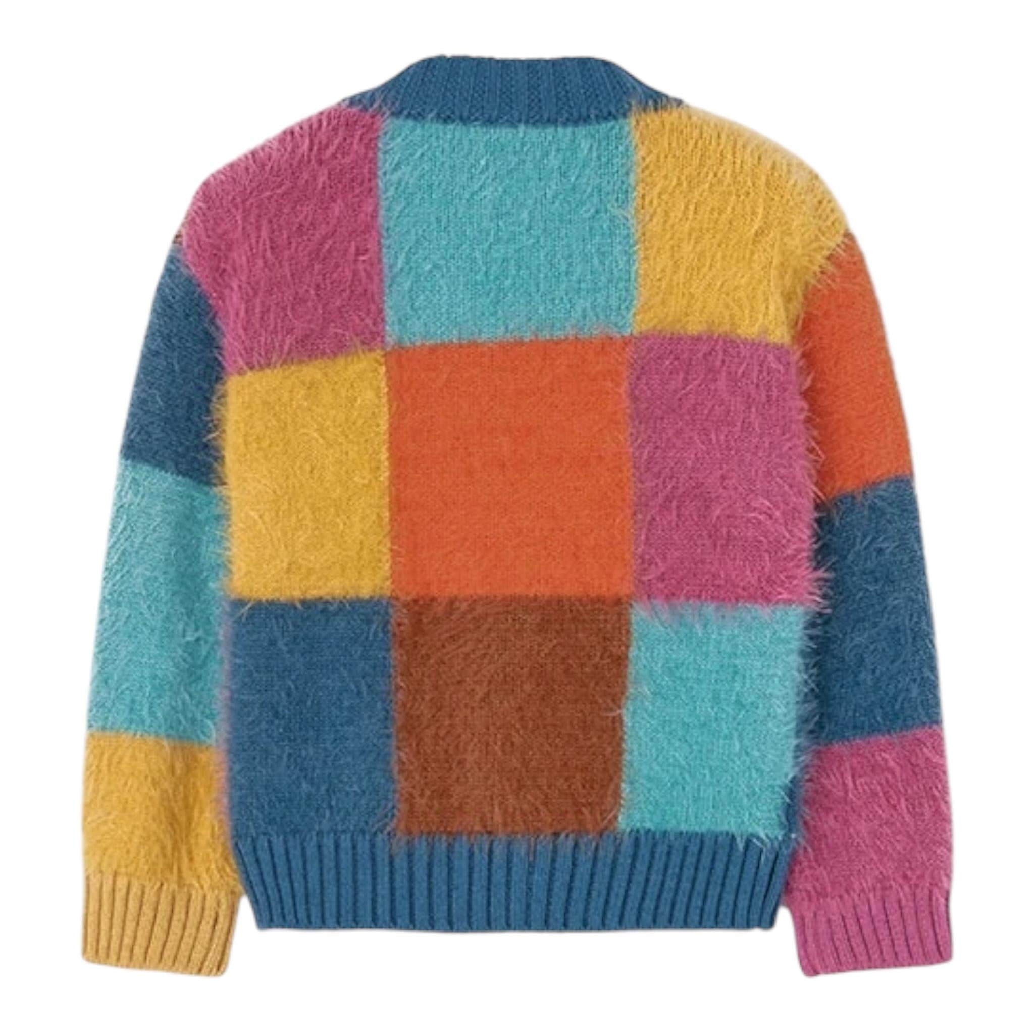 BOBOLI cardigan scollo a v multifantasia Multicolor per Bambina 249094 MULTICOLOR BOBOLI 