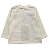 MANUEL RITZ shirt girocollo tinta unita con stampa logo Bianco per Neonato MR2804 BIANCO MANUEL RITZ 