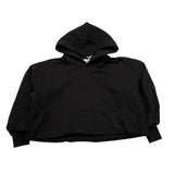 LU LU BY MISS GRANT felpa chiusa con cappuccio tinta unita Nero per Bambina LL3267 NERO LU LU BY MISS GRANT 