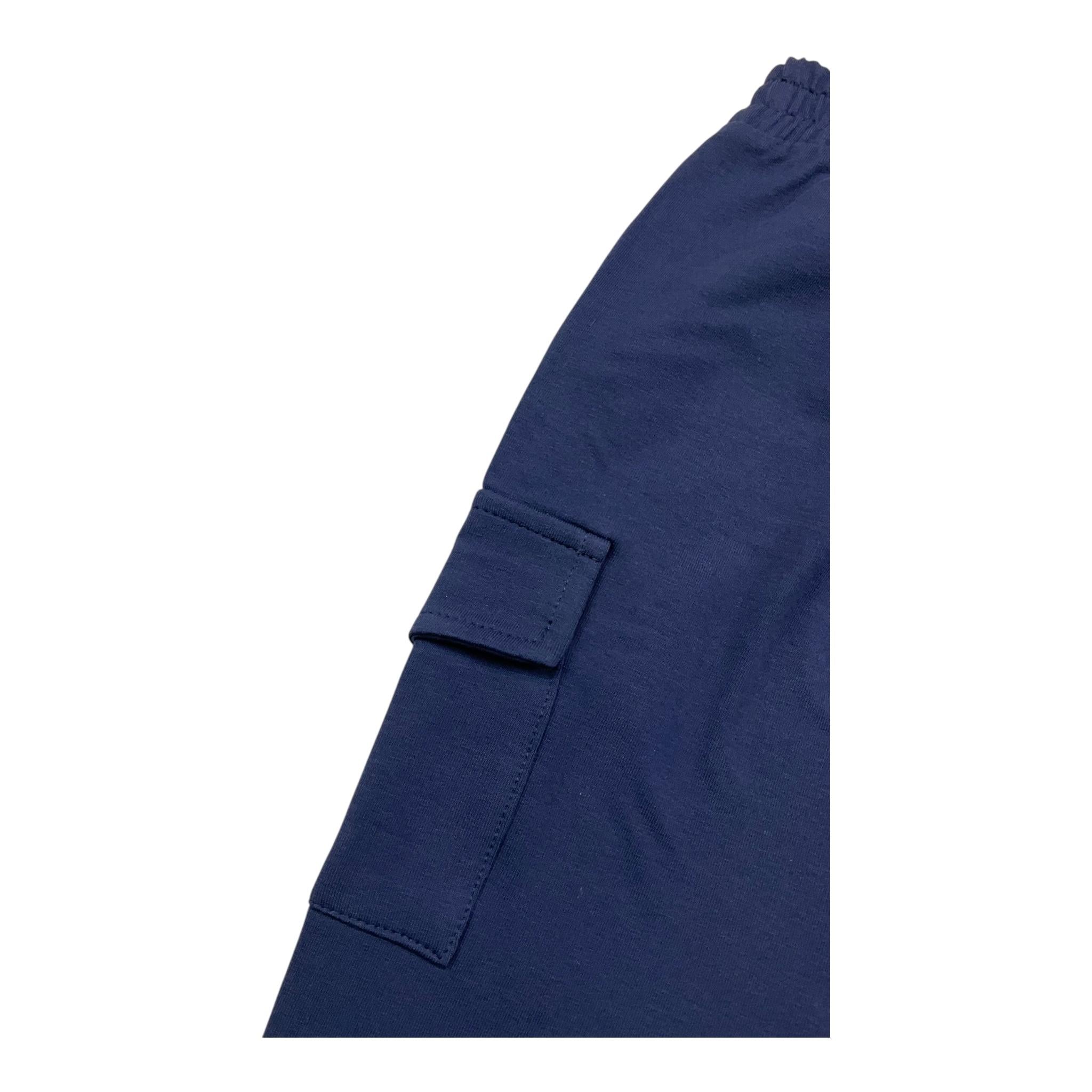 PLEASE pantalone tuta tinta unita  Blu per Neonato FJ28042B60N BLU PLEASE 