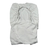 Bamboom+Babies Set 2 Pezzi Lenzuola con Angoli Tinta Unita per Neonato 217 BIANCO BAMBOOM+BABIES 