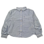 Tommy Hilfiger Camicia Manica Lunga Fantasia A Righe per Bambina KG0KG07622 BIANCO/AZZURRO TOMMY HILFIGER 