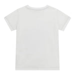 Guess T-Shirt Girocollo Tinta Unita con Stampa per Neonato N5RI27K8HM4 BIANCO GUESS 