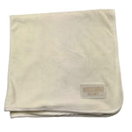 MOSCHINO coperta tinta unita con stampa Bianco per Neonato MPB00F BIANCO MOSCHINO 