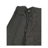 Numbers Solid Color Pants With Elastic Waist Black For Boys