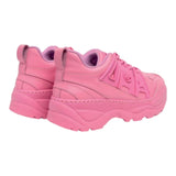 Chiara Ferragni Sneakers Solid Color With Logo And Laces Fuchsia For Girls
