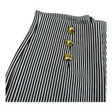 Gaelle Short Fantasia A Righe con Bottoni per Bambina 2746S00098 BIANCO/NERO GAELLE 