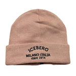 ICEBERG cappello tinta unita con logo Rosa per Bambina CAICE5304J ROSA ICEBERG 