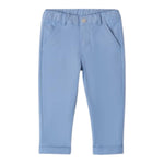 Sarabanda Pantalone Tinta Unita con Girovita Regolabile per Bambino 08011 AZZURRO SARABANDA 