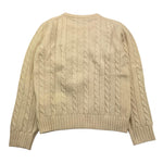 U.S. POLO ASSN maglia gircollo tinta unita Panna per Bambina US40673 PANNA U.S. POLO ASSN 