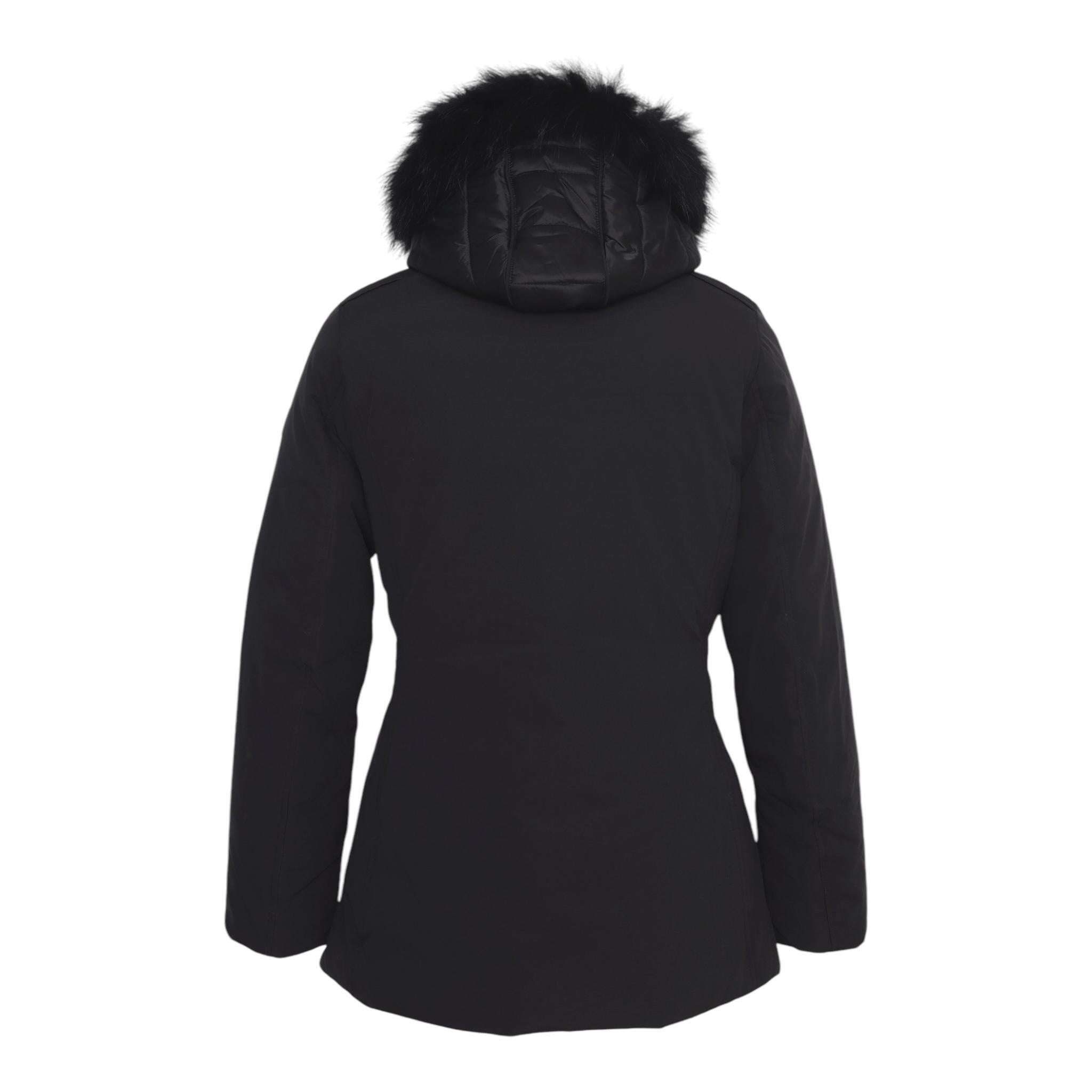 YES ZEE giubbino tinta unita con zip e cappuccio Nero per Bambina 3082 NERO YES ZEE 