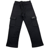 REPLAY pantalone tuta tinta unita con logo Nero per Bambino SB9091 NERO REPLAY 