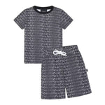 John Richmond Completo 2 Pezzi T-Shirt-Bermuda per Bambino RBP25129CJJ NERO JOHN RICHMOND 