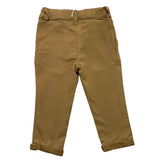 Carre'Ment Beau Plain Trousers With Adjustable Waist Beige For Newborn